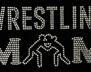 Wrestling Mom Quotes Wrestling mom bling rhinestone