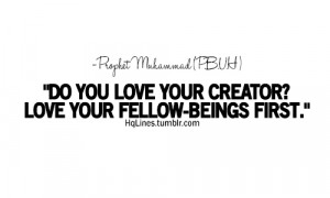 Love Prophet Muhammad Quotes