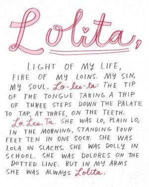 Lolita' by Vladimir Nabokov