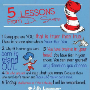 lessons from Dr Seuss