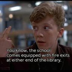 The Breakfast Club... always someone More
