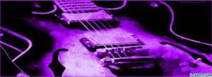 wp music purple guitar by delade facebook cover for timeline