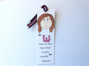 Hermione Granger Quote Handmade Bookmark by LigiaClaudia on Etsy, $4 ...