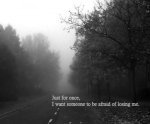 just once