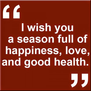 just wanted to take a moment to send out a special holiday greeting ...