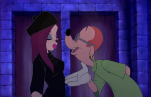 an extremely goofy movie beret girl
