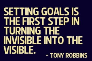Setting goals