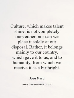Cultural Quotes and Sayings