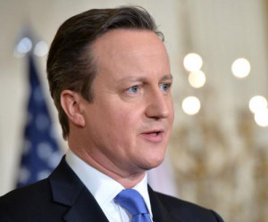 British PM David Cameron defends comment that he won't seek third term ...