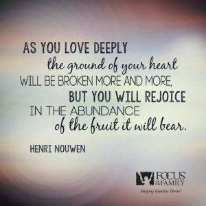 Henri Nouwen - so true of 2013-2014