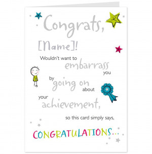 Related Pictures Congratulations Card With Quote From Katharine