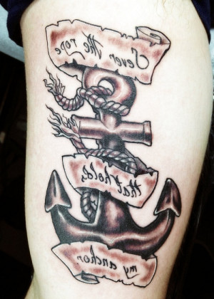 Anchor Tattoos With Quotes