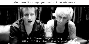 Tre Cool Funny Quotes