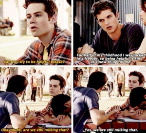 ... Teen Wolf Cast Quotes, Isaac Teen Wolf, Stiles Stilinski, Poor Isaac