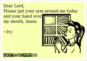 My prayer for today