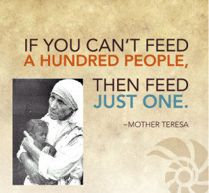Mother Teresa , Humanitarian