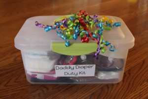 Funny Baby Sayings For Diapers The daddy diaper duty kit