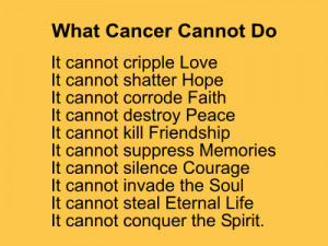 Surviving Cancer Poems