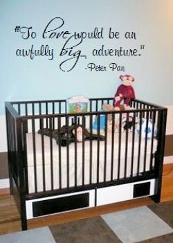 Baby Nursery Decor Disney Fairies Quotes Wall Decals Ebay | World Baby