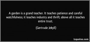 More Gertrude Jekyll Quotes