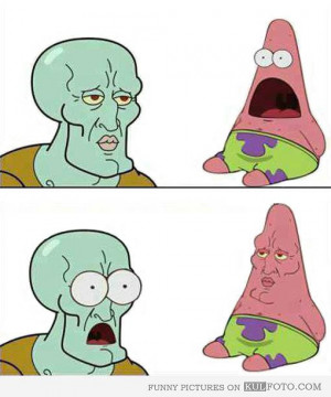Patrick Star and Handsome Squidward - Funny face swap between Patrick ...