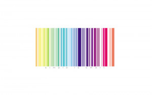 Colorful Barcode - Desktop Wallpaper