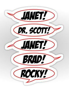 ... , via www.Redbubble.com , pop Art, Rocky Horror Picture Show quote