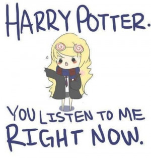 Luna Lovegood quote.