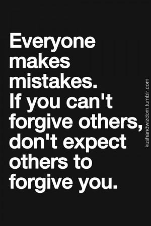 Learn to forgive