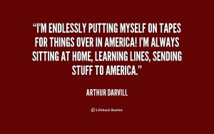 quote Arthur Darvill im endlessly putting myself on tapes for 246875