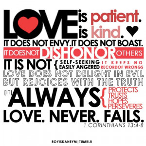 corinthians 13 4-8 | Corinthians 13:4-8 by ~yods on deviantART