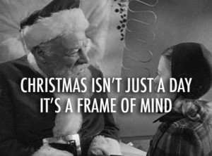 Miracle on 34th Street (1947) Quote (About black and white, christmas ...