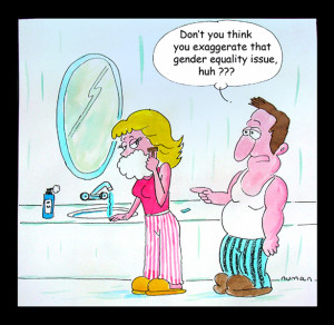 Cartoon Gender Inequality