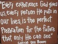 Corrie ten Boom had a lot of wisdom to her