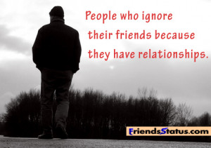 ignore friend quotes