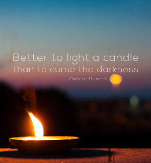 Light a Candle Quote
