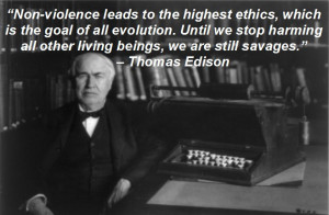 ... -review.html Edison's Current report. Thomas Edison's veggie quote