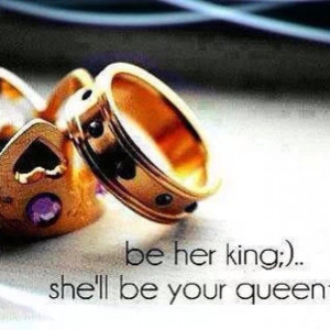 King and queen rings