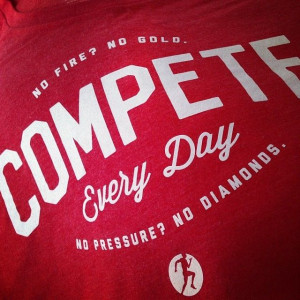 No pressure. No diamonds. Embrace the challenges. #competeeveryday # ...