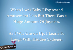 Laugh with Hidden Sadness Life Truth Quotes in English ...