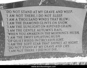 Gravestone quotes