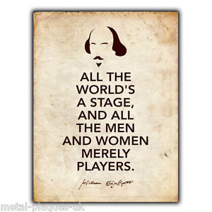 ... -WALL-PLAQUE-WILLIAM-SHAKESPEARE-As-You-Like-It-Quote-poster-wall-art