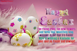 Happy Easter Sunday Quote Message for Kids Wallpaper By ...