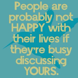 quotes about gossip quotes about haters Savvy Quote
