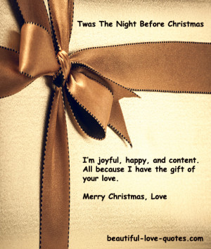 Twas The Night Before a Romantic Christmas And……….