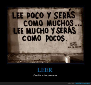 LEER - Cambia a las personas