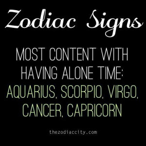 Virgo, Capricorn and Cancer