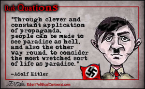 Hitler controlled the media too.....
