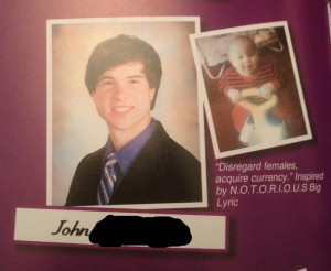 thought my friend had a great senior quote FBGM