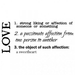 Love Definition Quotes